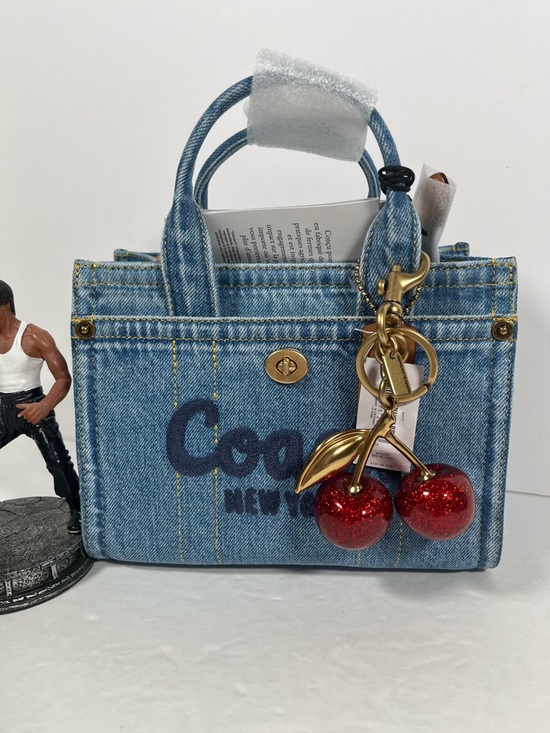Coach Handbags - Coach Cargo Tote Bag 20 In Denim NWT